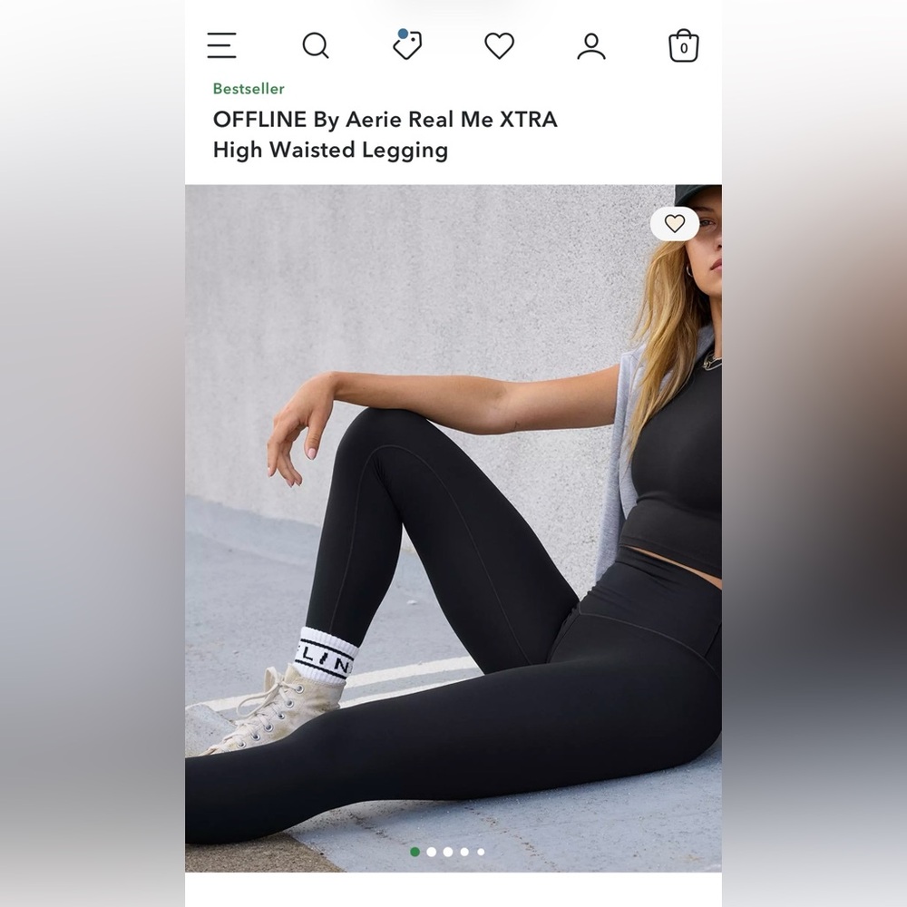 OFFLINE by Aerie American Eagle XTRA High Waist Legging
